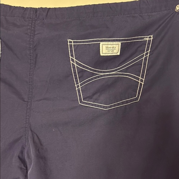 Blue Sky Deep Blue Relaxed Pants - Picture 7 of 8